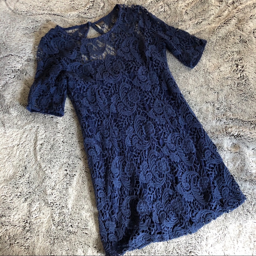 Urban Outfitters Crochet Mini Dress